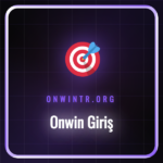 Onwin giriş ekranını gösteren bir dizüstü bilgisayar ve kahve.