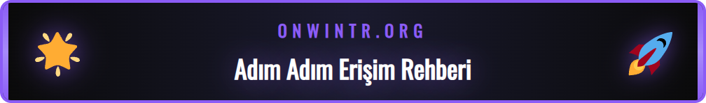 Onwin güncel adresine Tumblr kullanarak nasıl girileceğini gösteren adımlar.