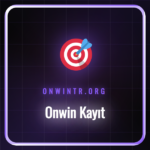 Onwin kayıt formunu dolduran bir kullanıcının ekran görüntüsü.