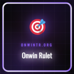 Onwin Rulet masasında dönen top ve bahis seçenekleri gösteriliyor