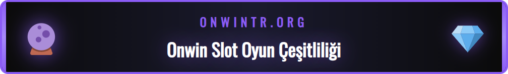 Onwin Slot platformunda yer alan popüler oyunların görselleri