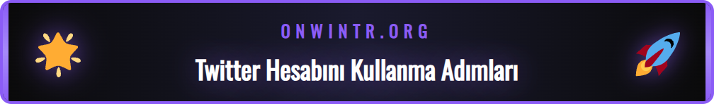 Onwin Twitter hesabını takip ederek güncel bilgilere erişim adımları.