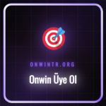 Onwin üye ol formunu dolduran bir kullanıcı ve ekran detayı.