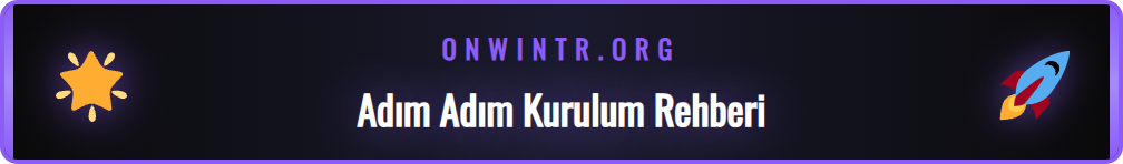 Onwin iOS uygulamasını iPhone