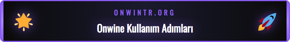 Onwine hesabına nasıl giriş yapılacağını gösteren adımlar.