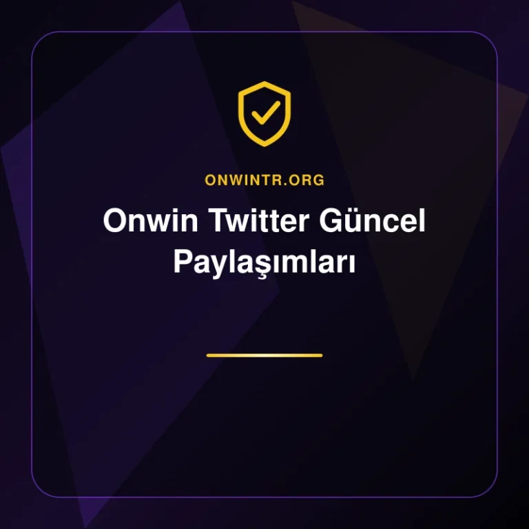 Onwin Twitter Güncel Paylaşımları - onwintr.org